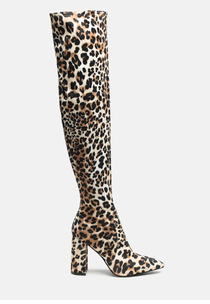flittle over-the-knee boot by ruw#color_leopard