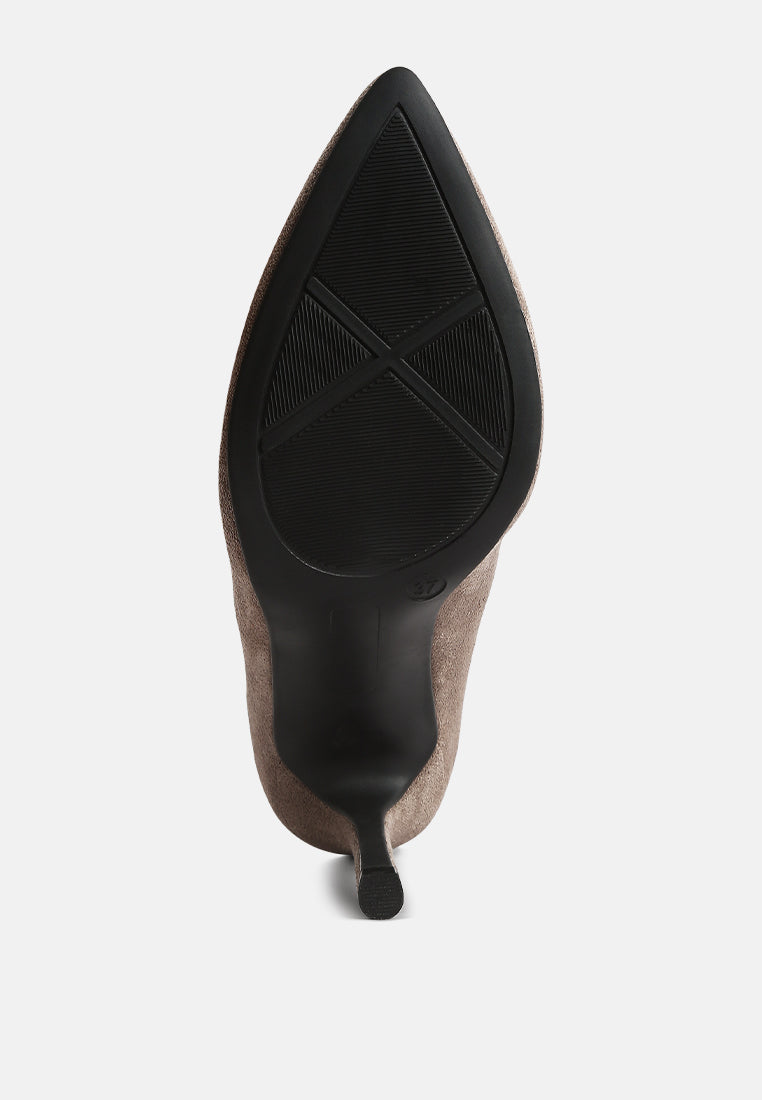 gilmore seude formal stiletto pumps by ruw#color_taupe