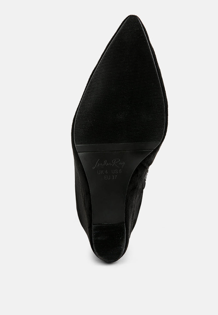 gladol wedge heel calf boots by ruw#color_black