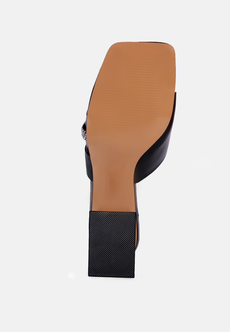 golfy rhinestone embellished strap fantasy heel sandals by ruw#color_black