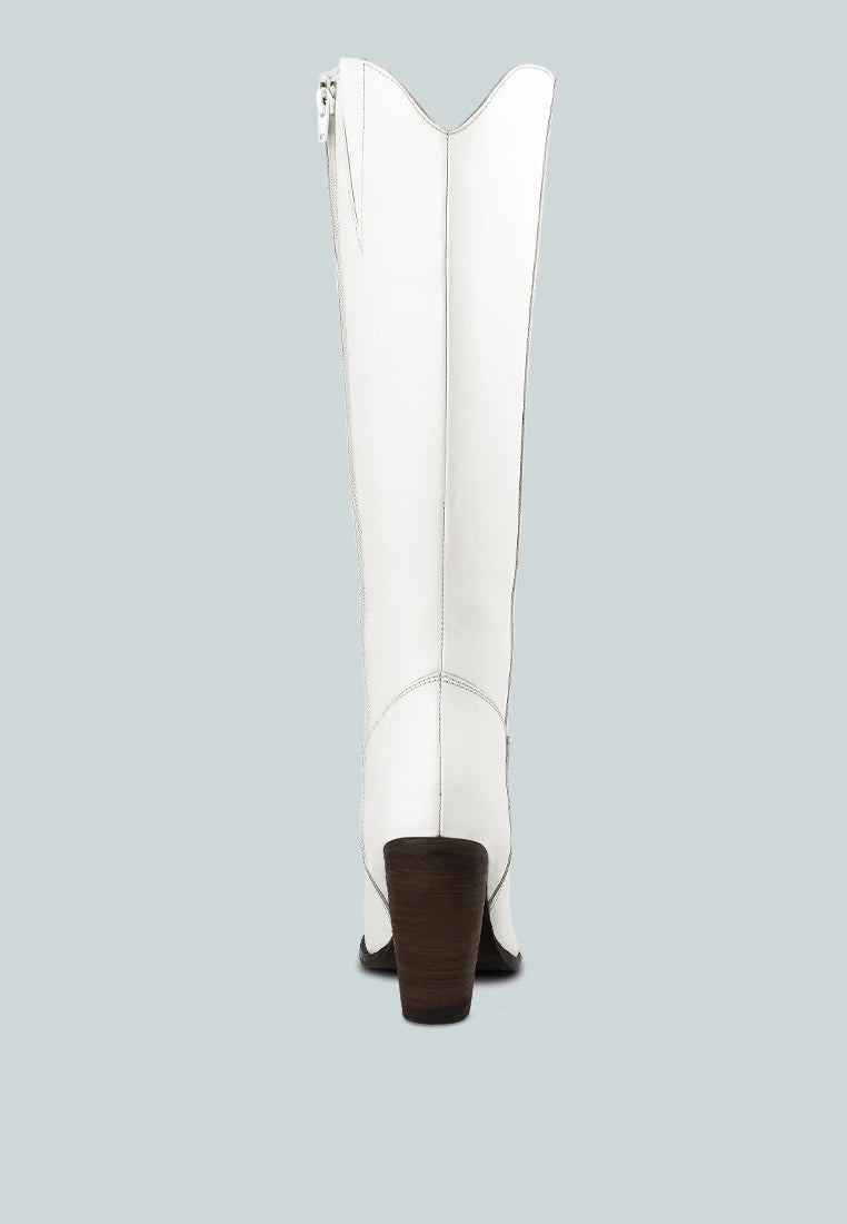 great-storm leather calf boots#color_white