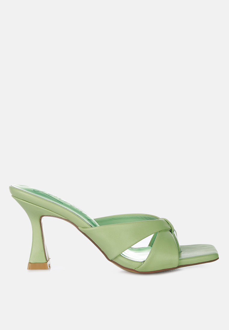 highflip criss cross spool heel sandals by ruw#color_green