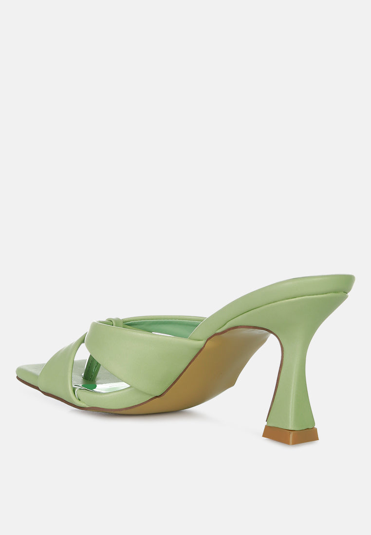 highflip criss cross spool heel sandals by ruw#color_green