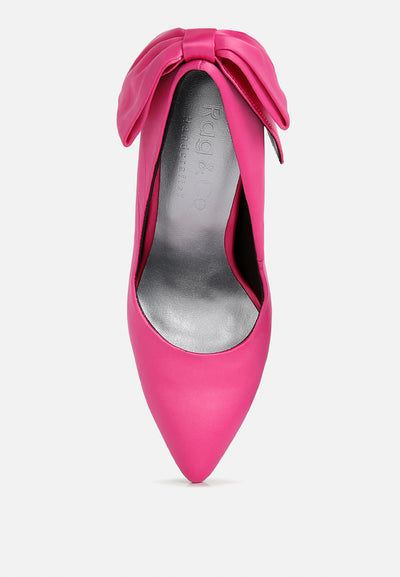 hornet high heeled satin pump sandals#Color_Fuchsia