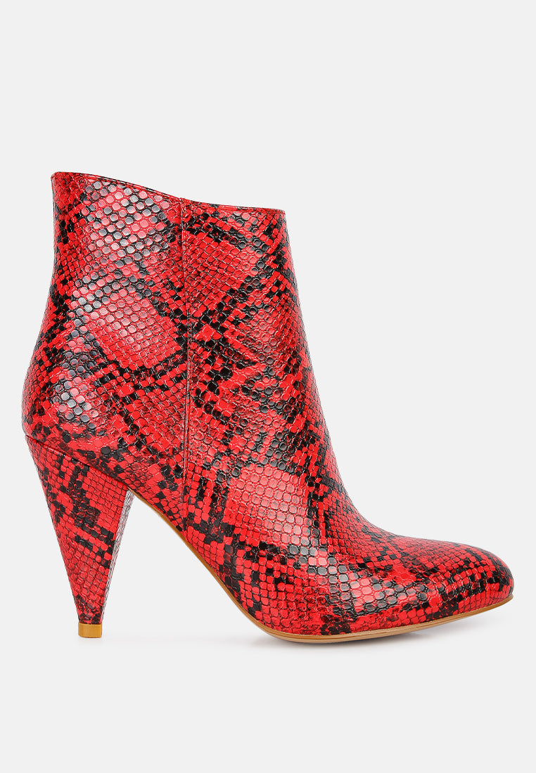 lemon tart heeled ankle boots by ruw#color_red