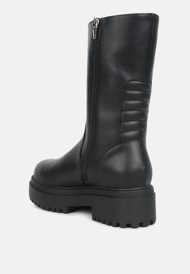 lewisa panelled lug sole boots by ruw#color_black