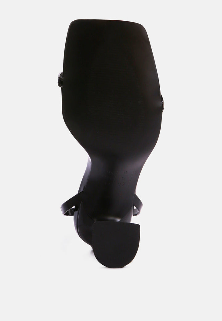 lewk strappy tie up spool heel sandals by ruw#color_black