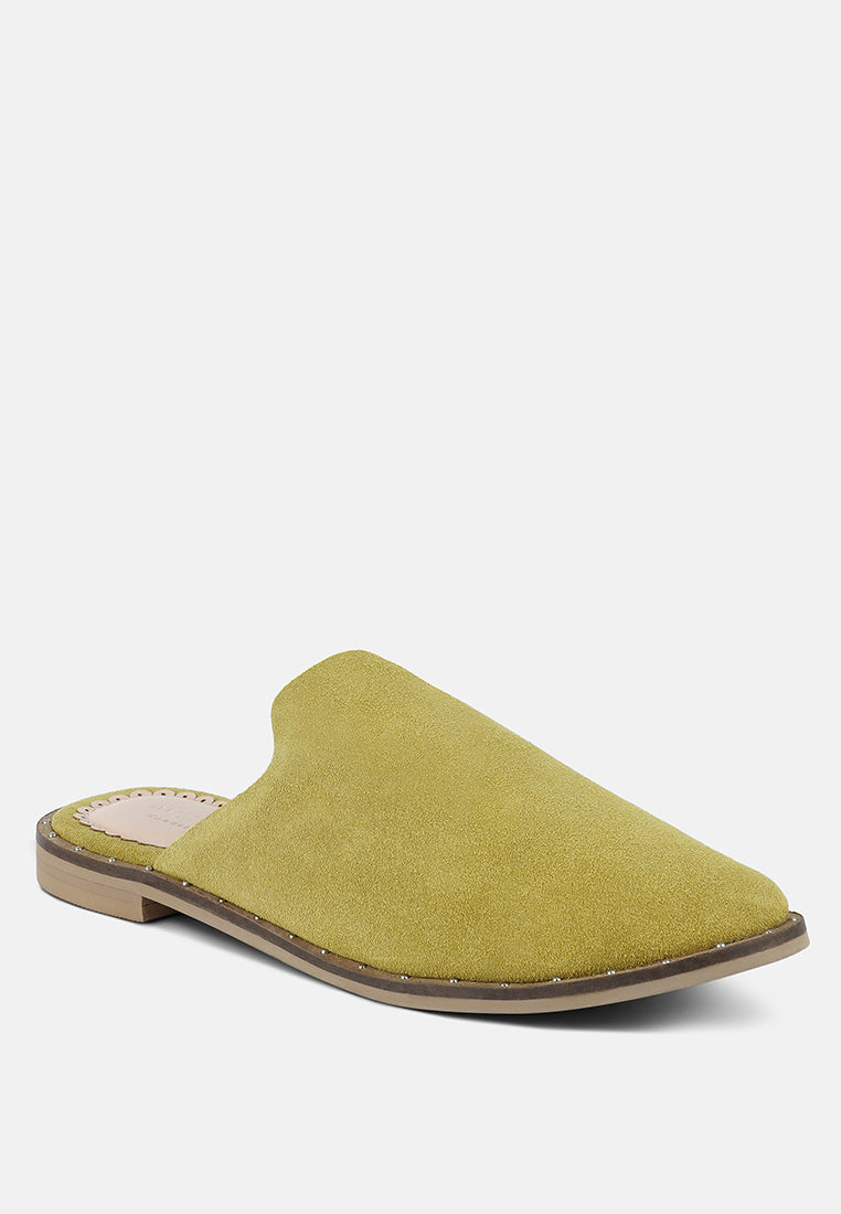 lia handcrafted canvas mules#color_mustard