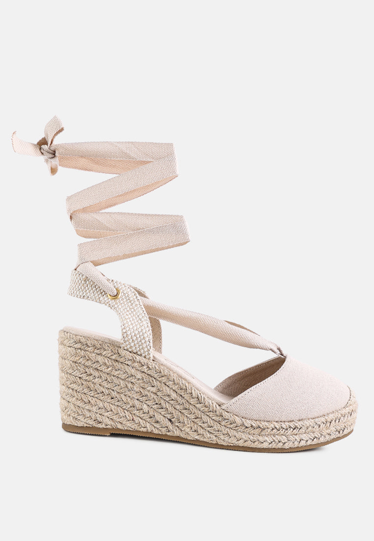 little mary strappy wedge heel sandals by ruw#color_ecru