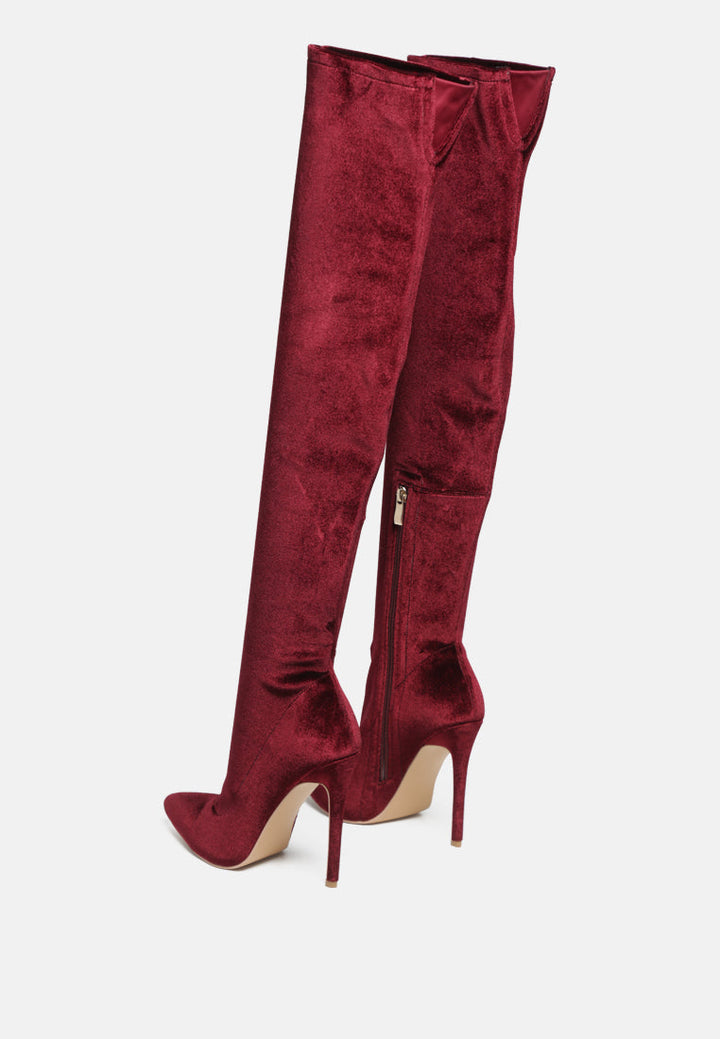 madman over-the-knee boot by ruw#color_burgundy