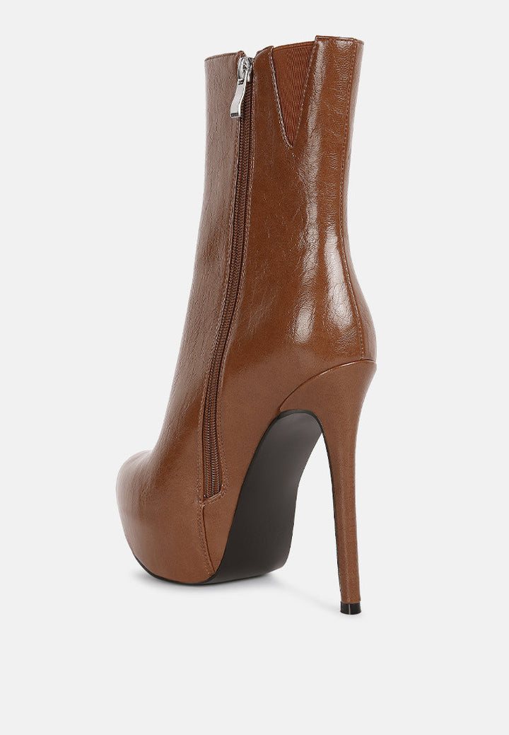 marsha high platform stiletto ankle boots by ruw#color_tan