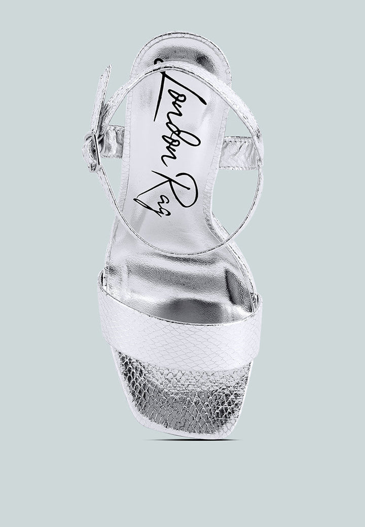 merengue sandal by ruw#color_silver