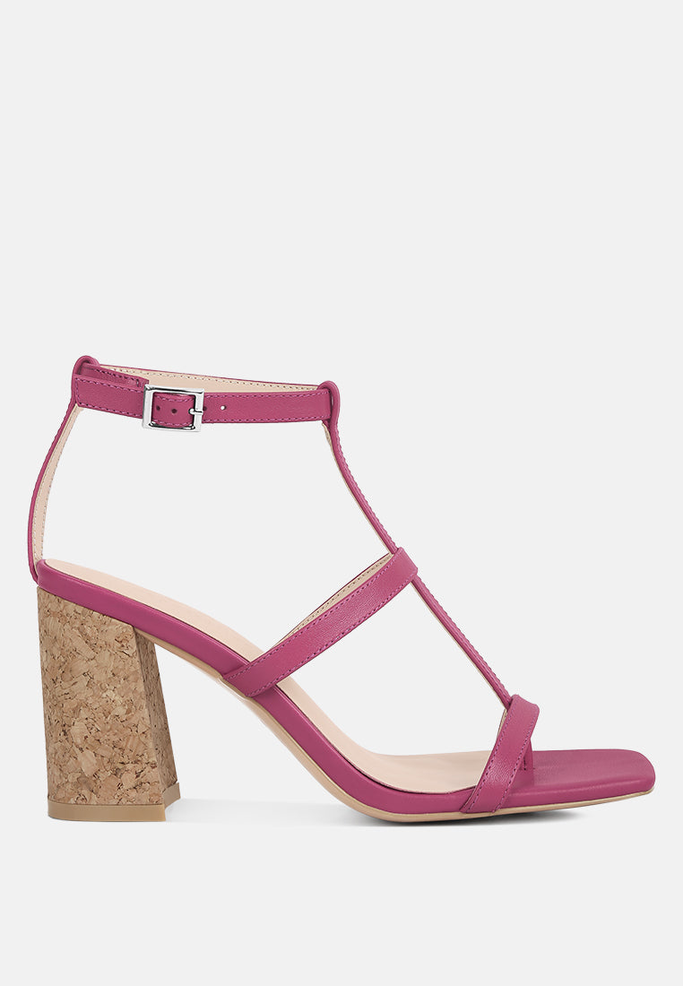 mirabella open square toe block heel sandals by ruw#color_fuchsia