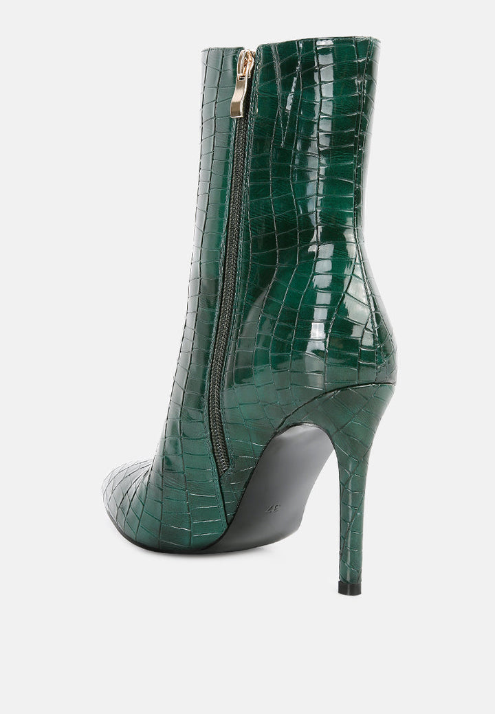 momoa high heel ankle boots by ruw#color_dark-green
