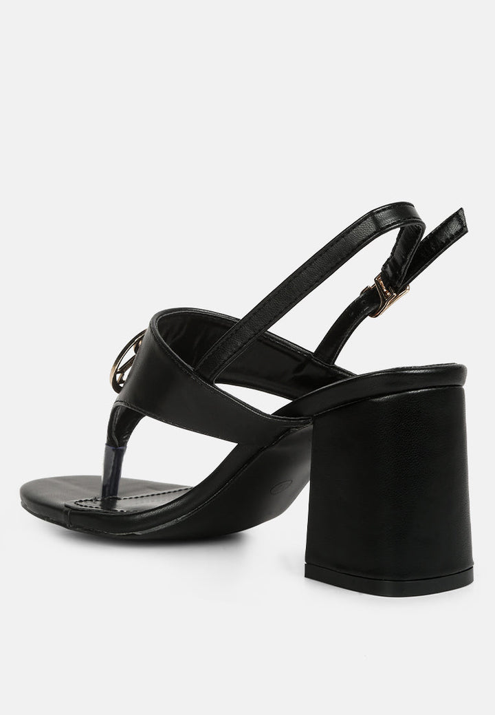 monde block heel thong sandals by ruw#color_black