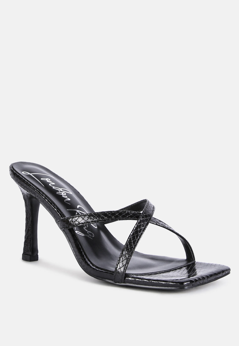 muriel cross strap slip on sandals by ruw#color_black