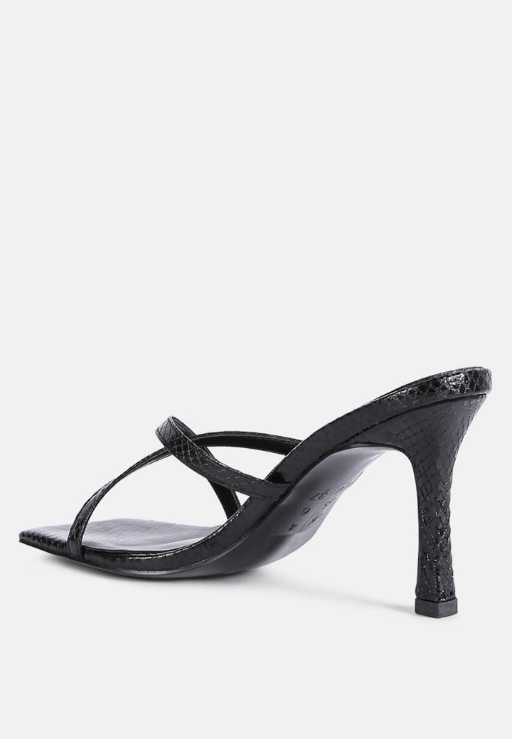 muriel cross strap slip on sandals by ruw#color_black