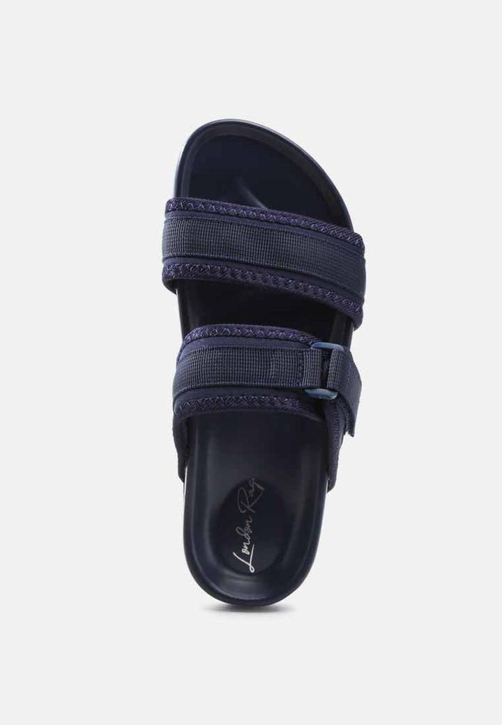 nautic casual platforms slides by ruw#color_blue