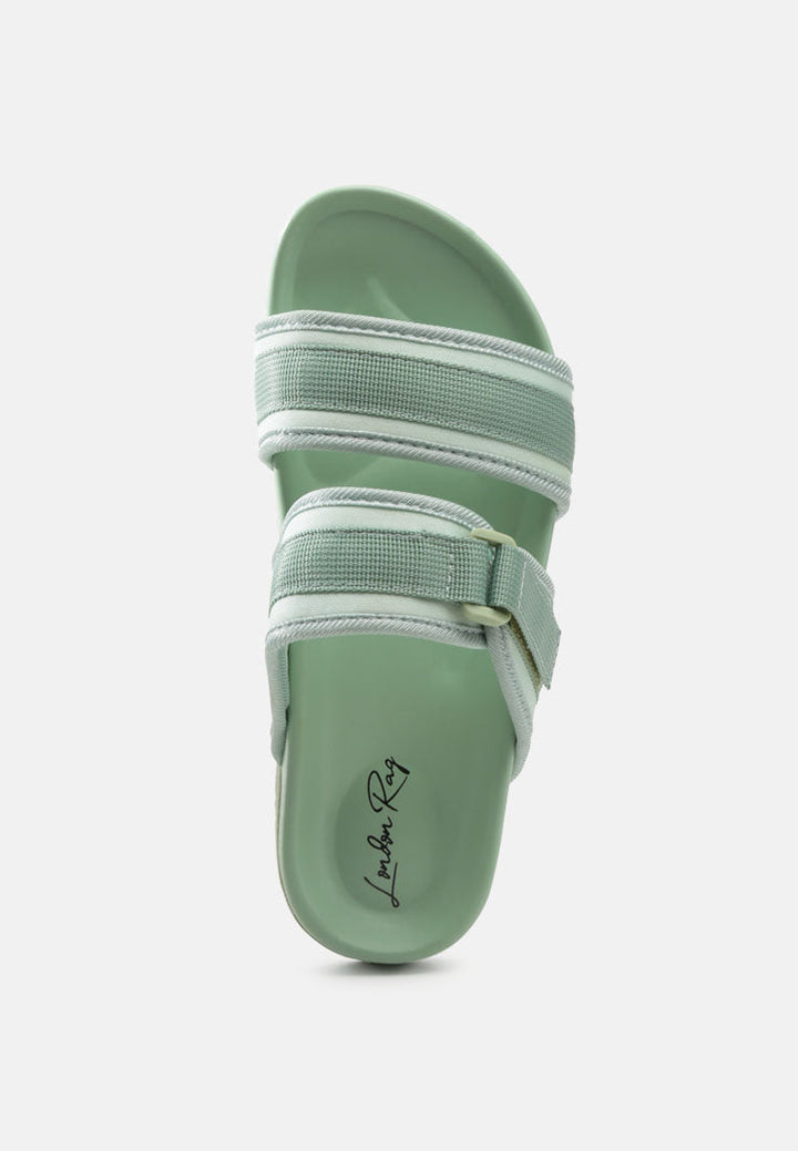 nautic casual platforms slides by ruw#color_green