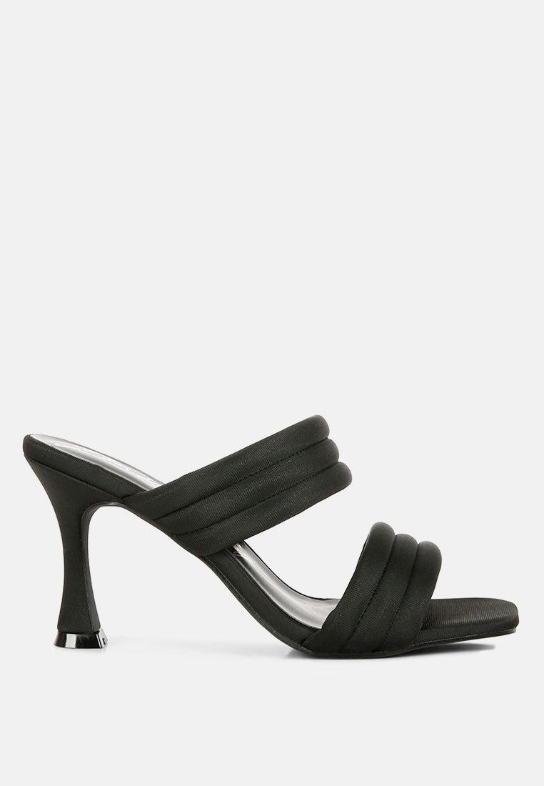 new crush quilted spool heel sandals by ruw#color_black