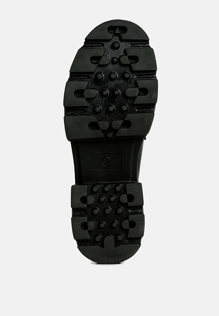 oklyn horsebit emblesihed chunky platform loafers by ruw#color_black