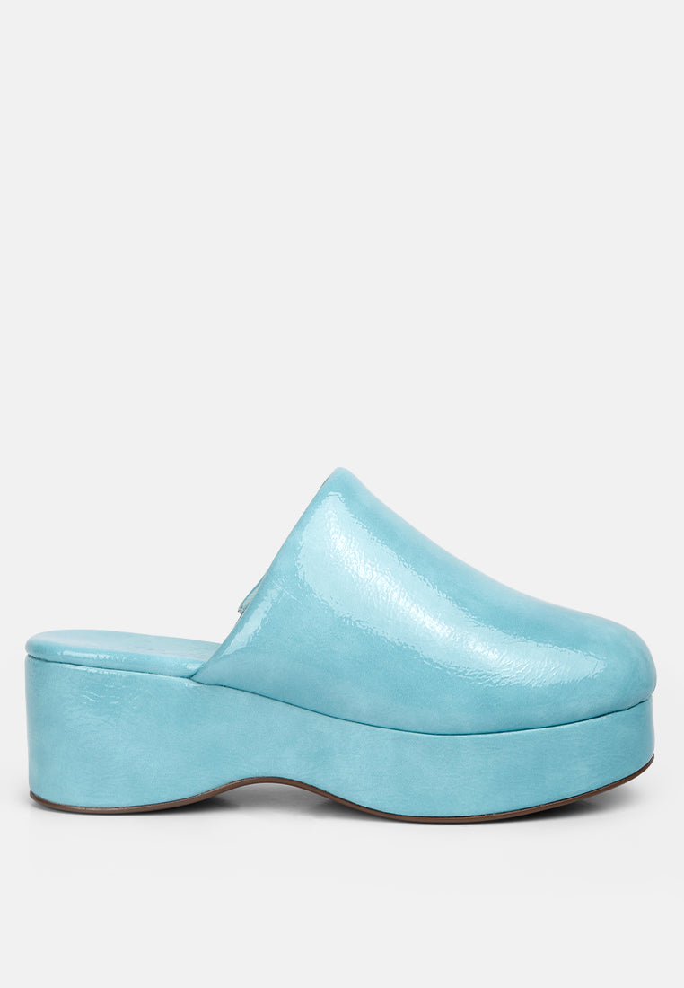 olori solid platform slip on mules by ruw#color_blue