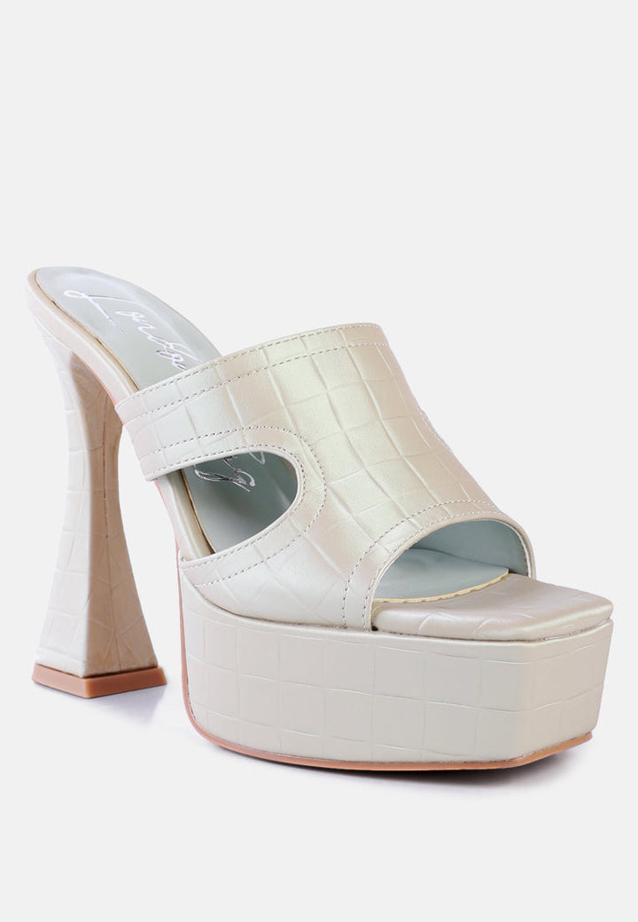 pda croc high heel platform sandals by ruw#color_mint