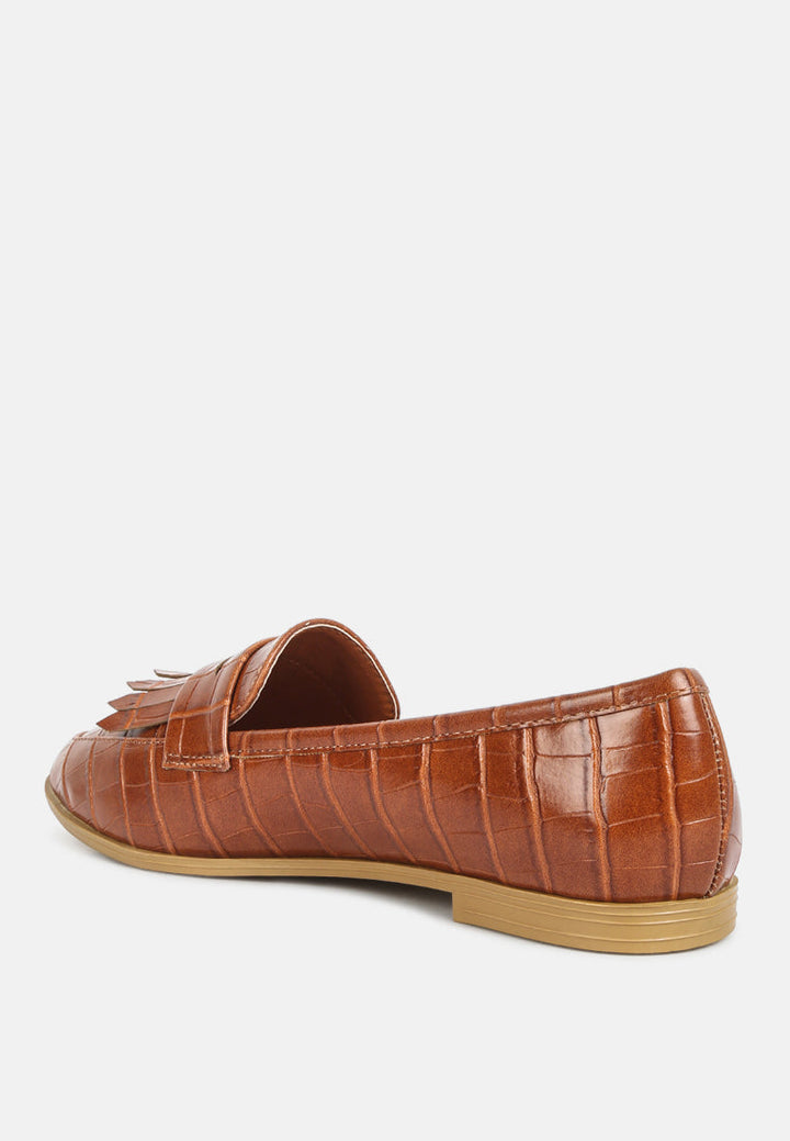 pecker black patent pu everyday loafer by ruw#color_tan