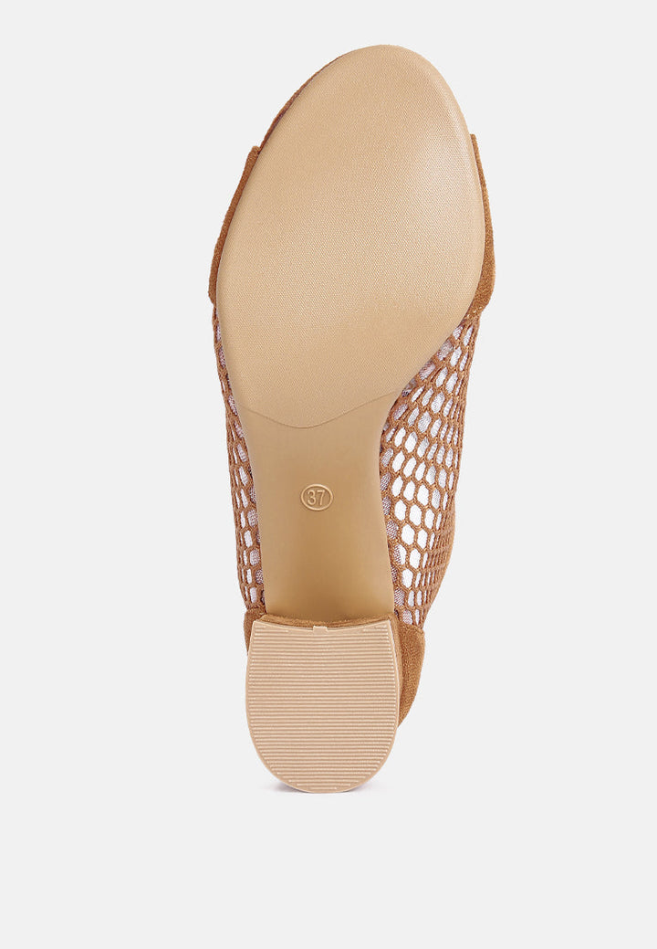 pine barrens mesh sandals by ruw#color_tan