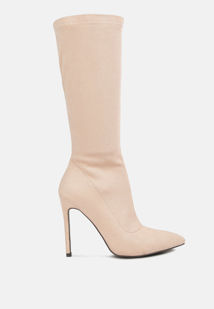 playdate high heeled calf boots by ruw#color_beige