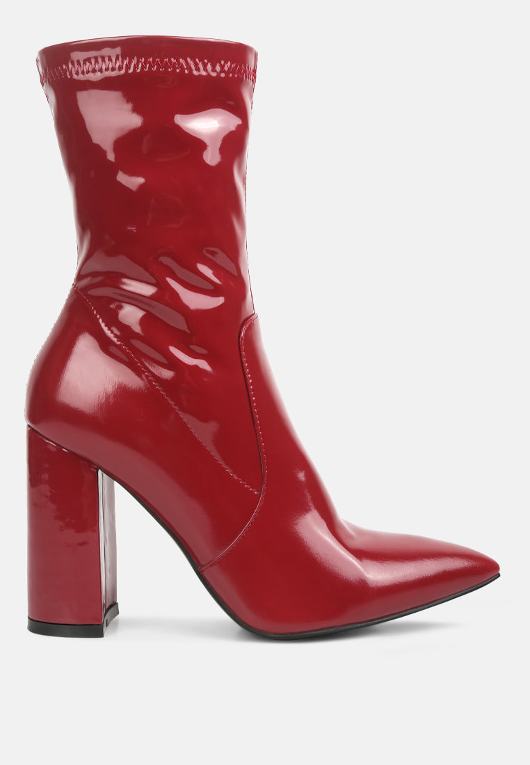 pluto block heel stiletto ankle boot by ruw#color_burgundy