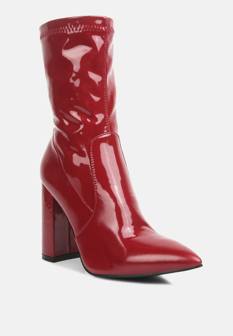 pluto block heel stiletto ankle boot by ruw#color_burgundy