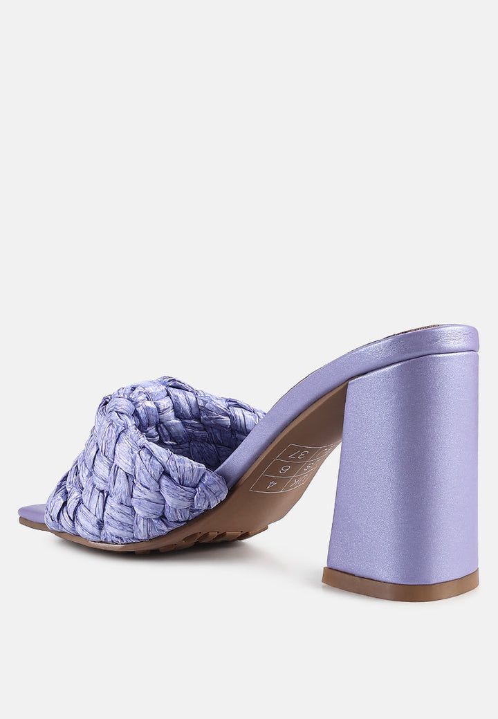 pout pro braided raffia block sandals by ruw#color_purple