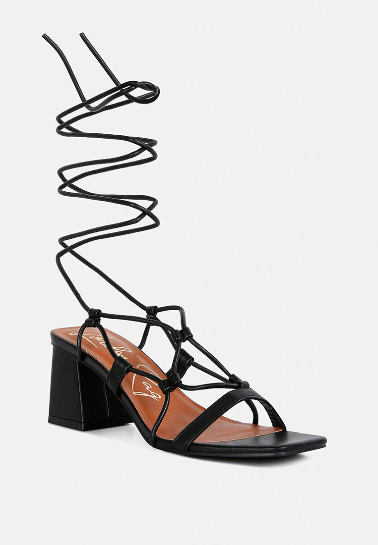 provoked lace up block heeled sandals by ruw#color_black