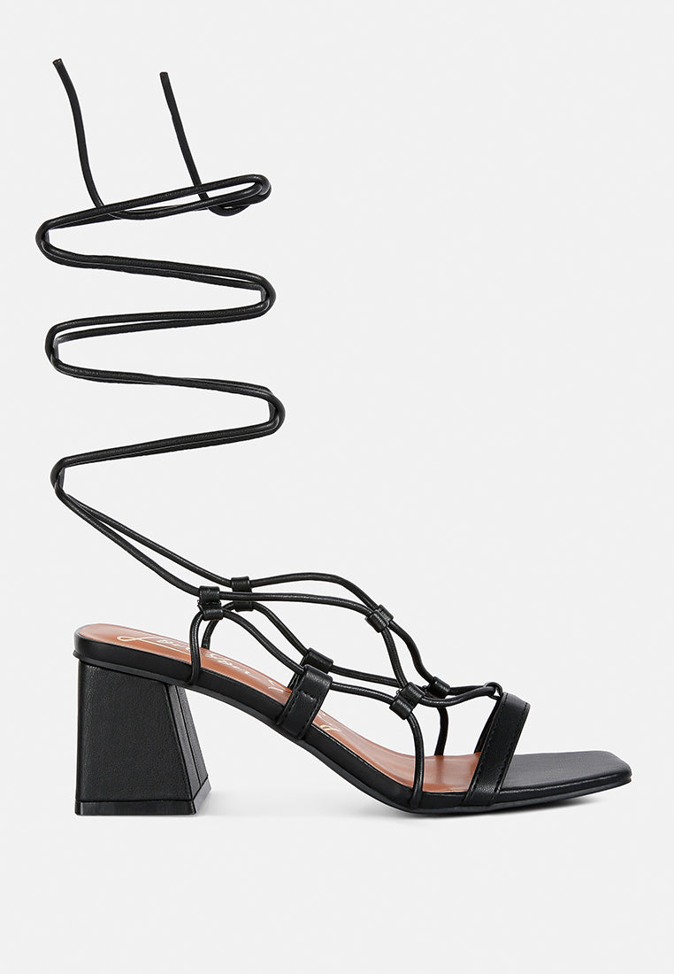 provoked lace up block heeled sandals by ruw#color_black