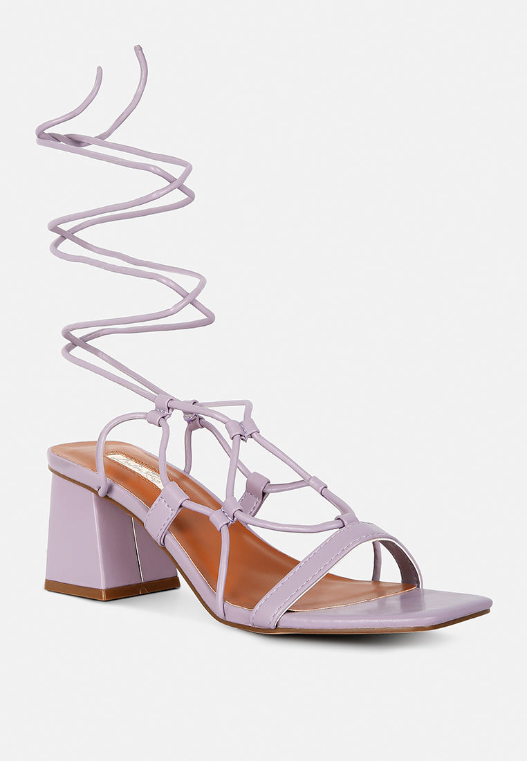 provoked lace up block heeled sandals by ruw#color_purple