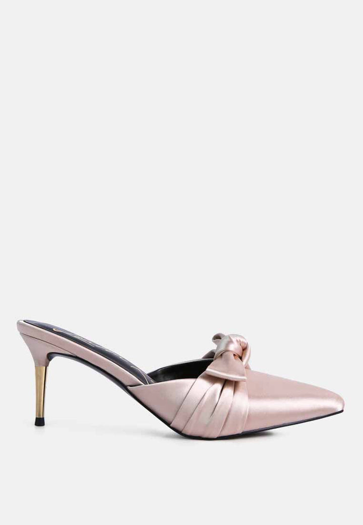 queenie satin stiletto mule sandals by ruw#color_beige
