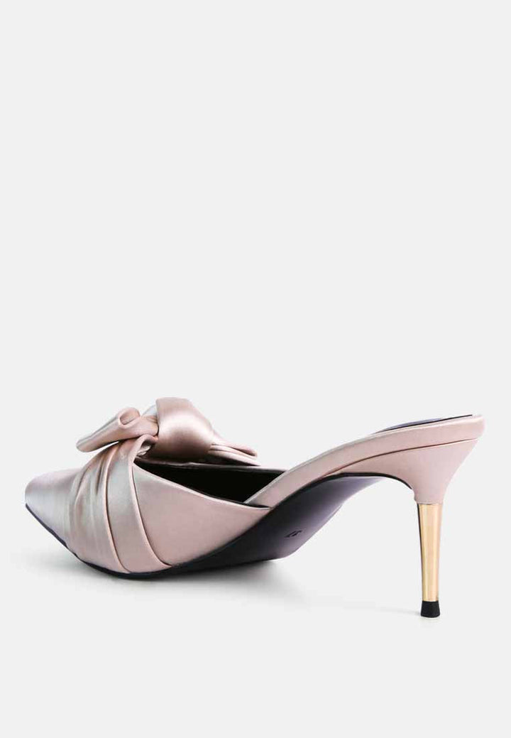 queenie satin stiletto mule sandals by ruw#color_beige