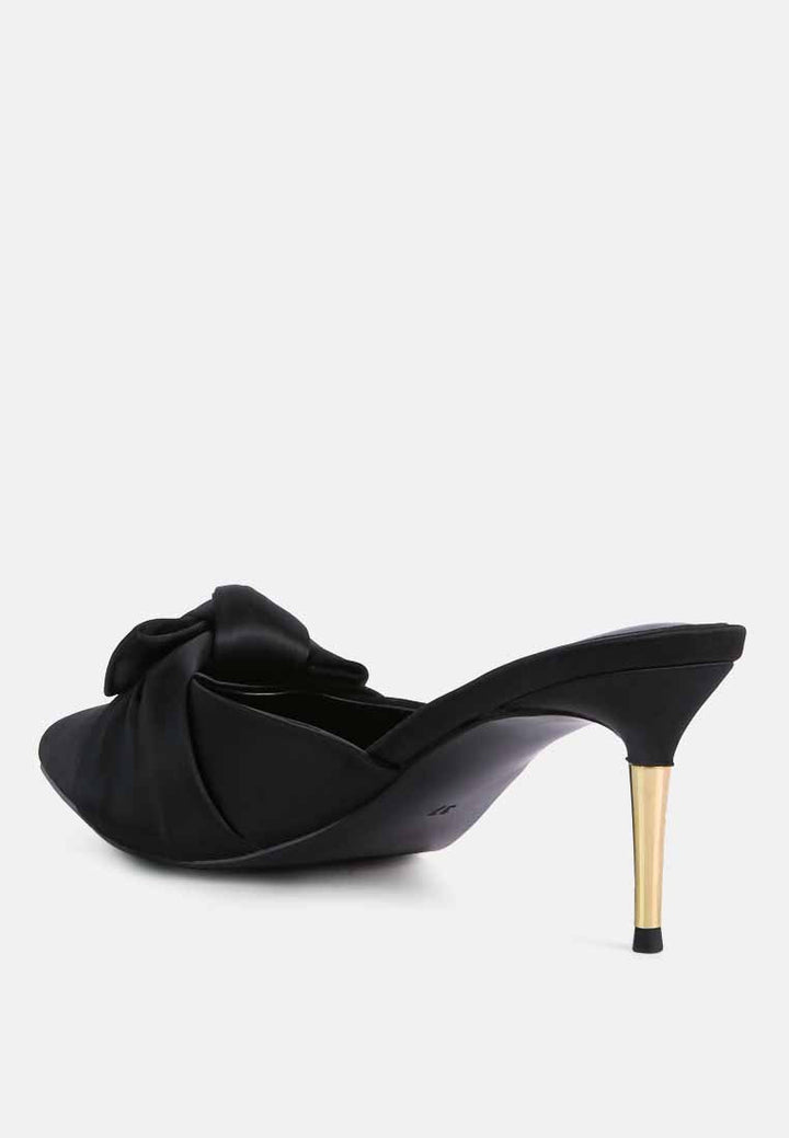 queenie satin stiletto mule sandals by ruw#color_black