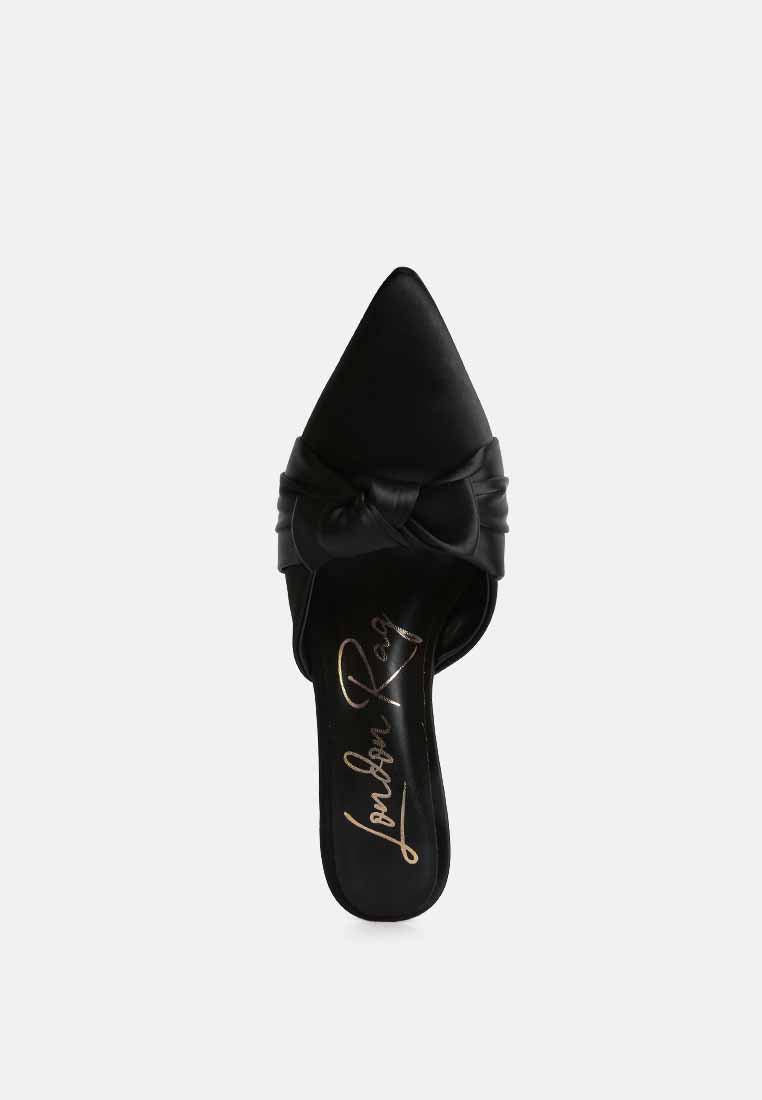 queenie satin stiletto mule sandals by ruw#color_black