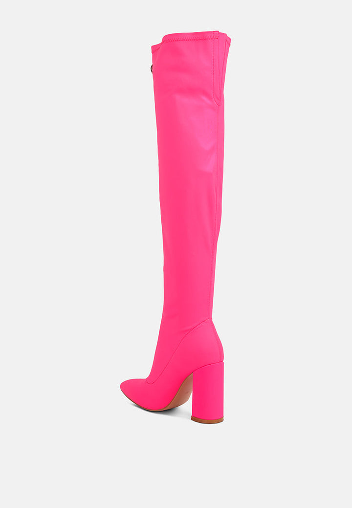 ronettes over-the-knee boot by ruw#color_fushia