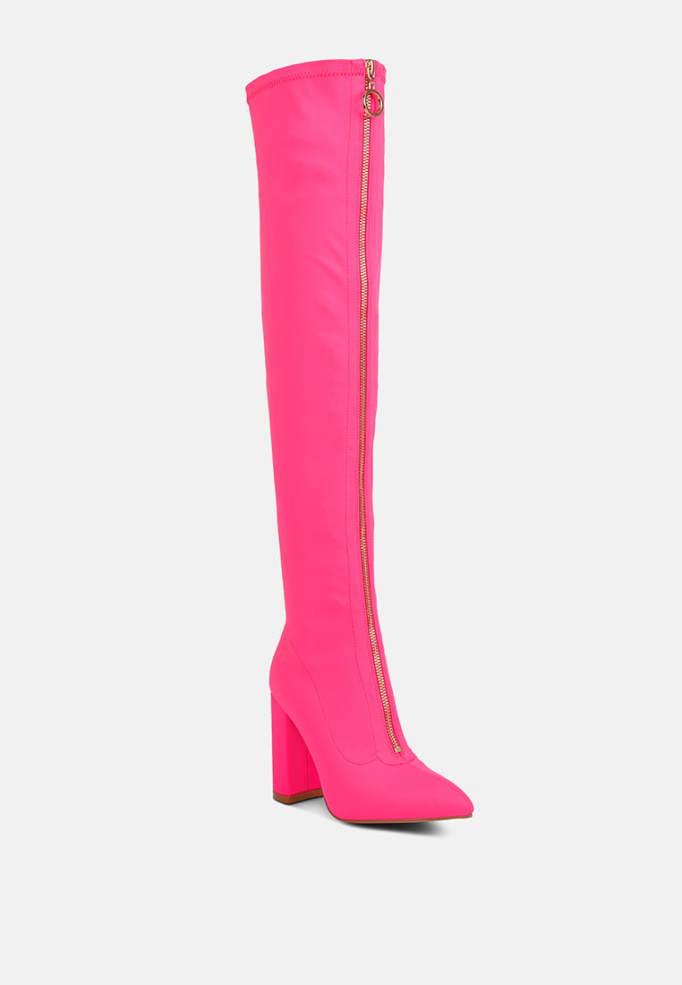 ronettes over-the-knee boot by ruw#color_fushia