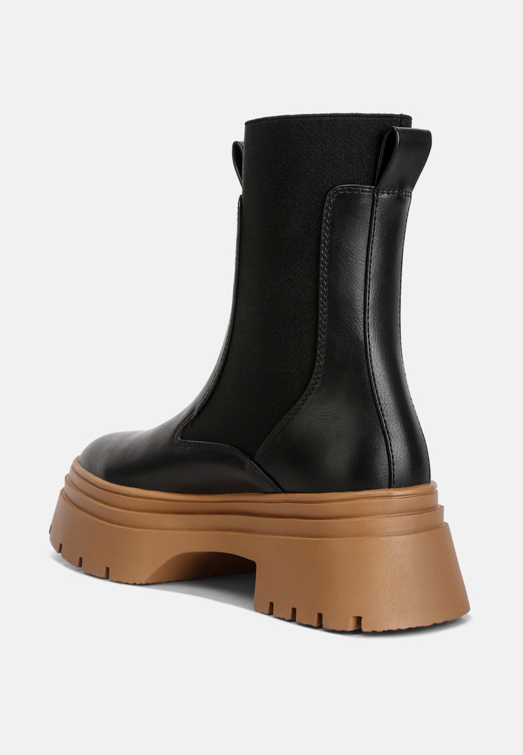 ronin high top chunky chelsea boots by ruw#color_black