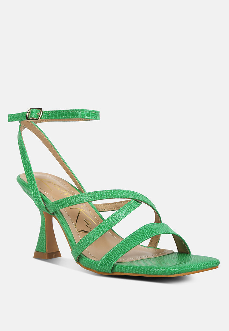 serling croc spool heel sandals by ruw#color_green