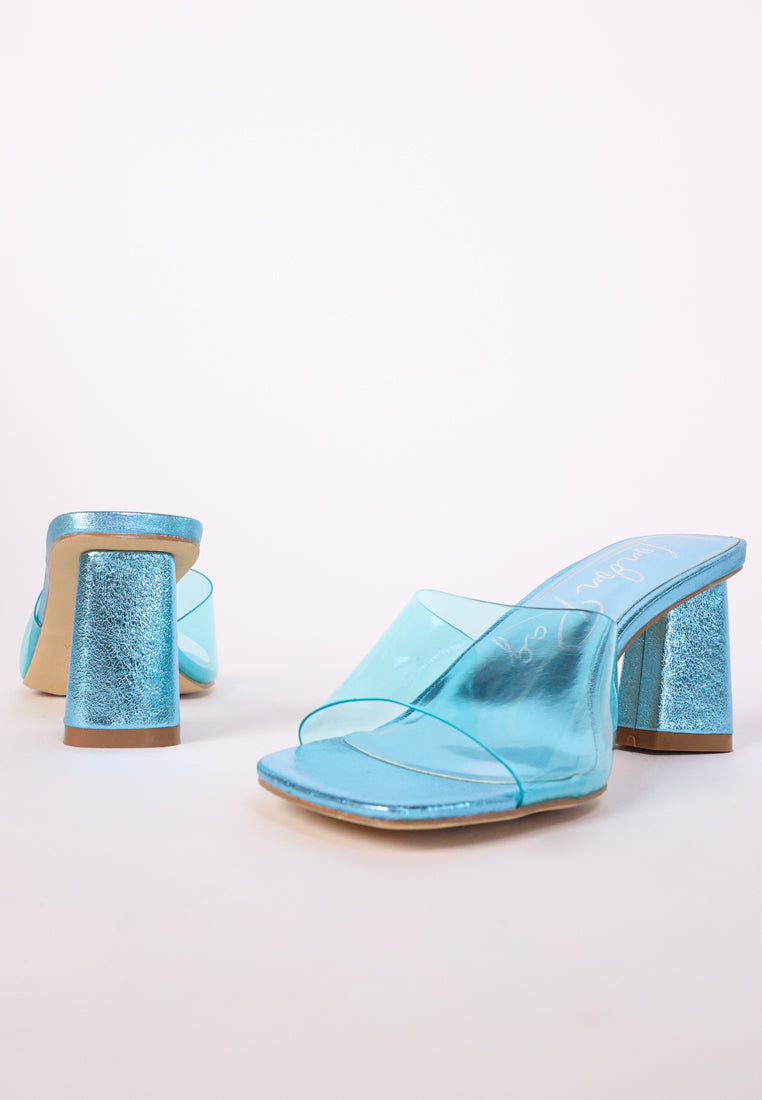 eugnie clear straps block heel sandals by ruw#color_blue