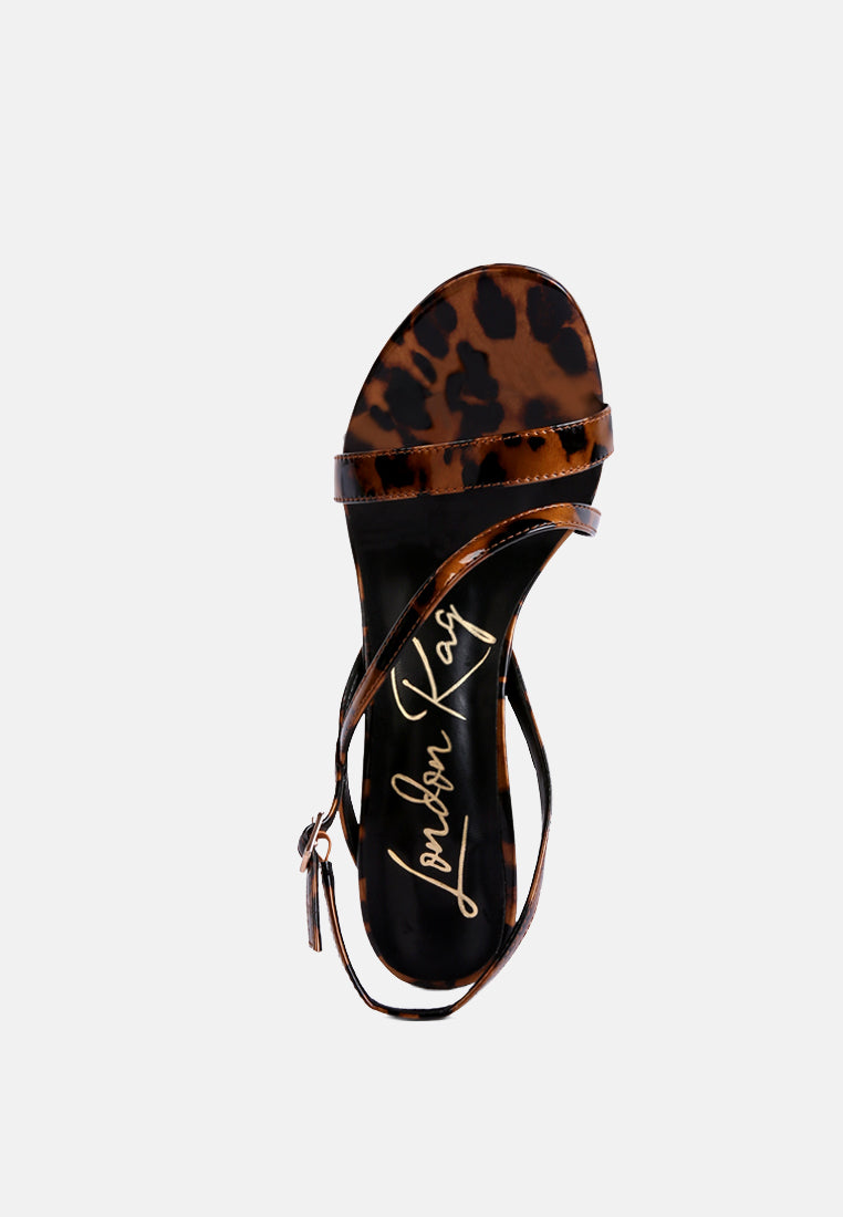 skyfall ankle strap high heel sandals by ruw#color_leopard