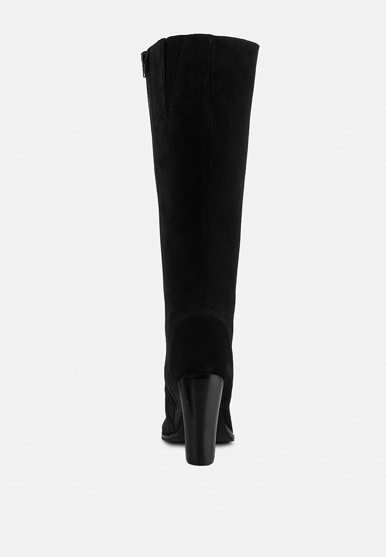 street-slay antique heeled calf boot#color_black
