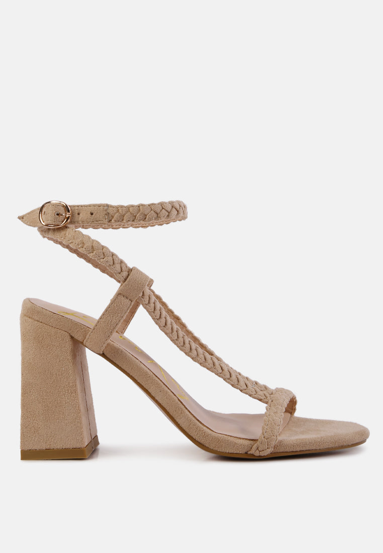 smoosh braided block heel sandals by ruw#color_beige
