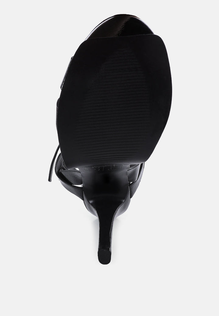 social fly platform sandal by ruw#color_black
