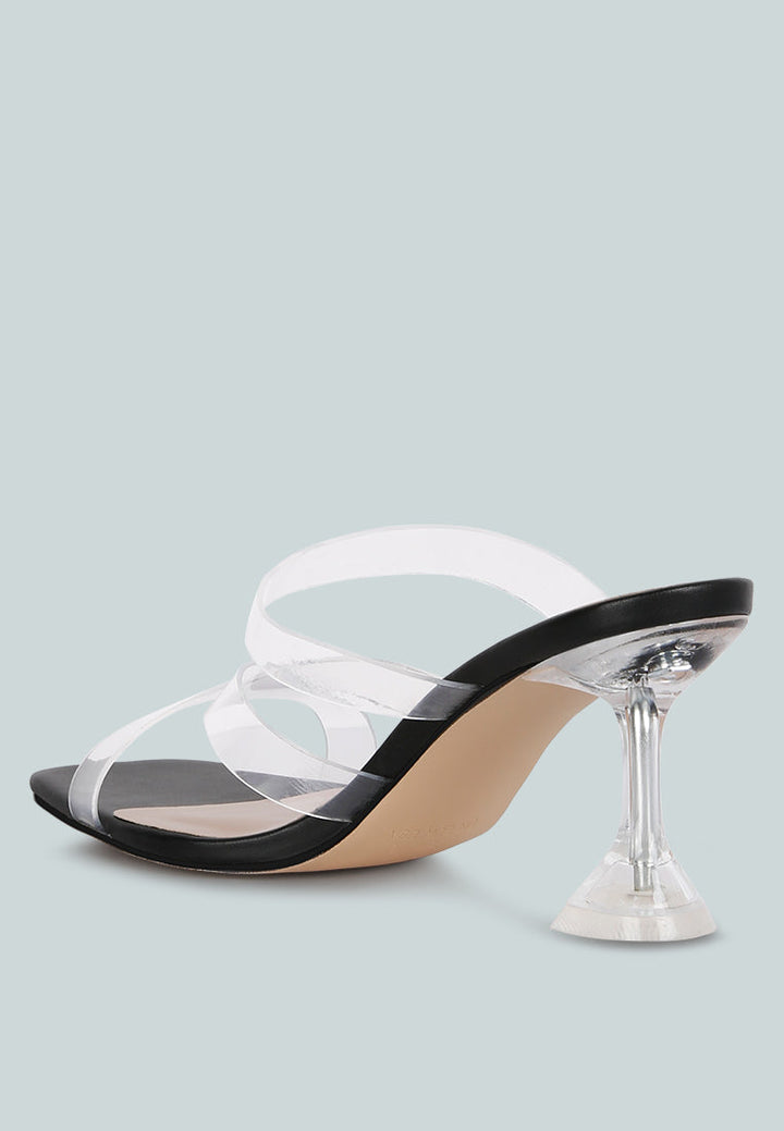 star ivy clear spool heeled sandal by ruw#color_black